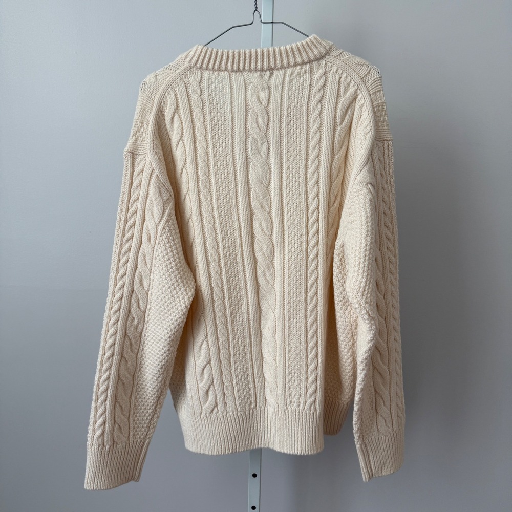 JJW Anderson x Uniqlo sz Mens (L) Womens (XL) Unisex Sweater Tennis Prep Preppy - Picture 6 of 6